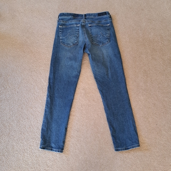 Adriano Goldschmied Jeans Womens 26 Blue The Prima Crop Mid Rise Cigarette Leg - Picture 7 of 12